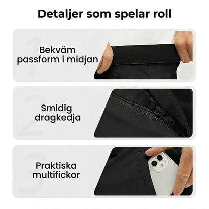 ⏳SISTA DAGEN REA 49% RABATT !!📢Herrstretch snabbtorkande golfshorts