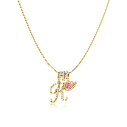 💖 SISTA DAGEN – 51 % RABATT ✨3-lagers halsband med initialer A-Z🎀 | Personligt och elegant