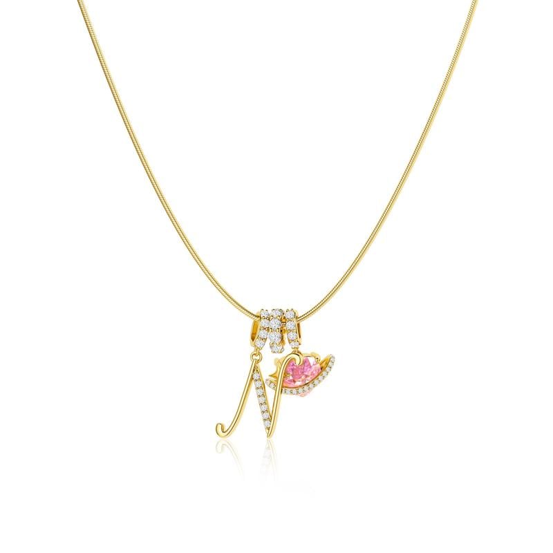 💖 SISTA DAGEN – 51 % RABATT ✨3-lagers halsband med initialer A-Z🎀 | Personligt och elegant