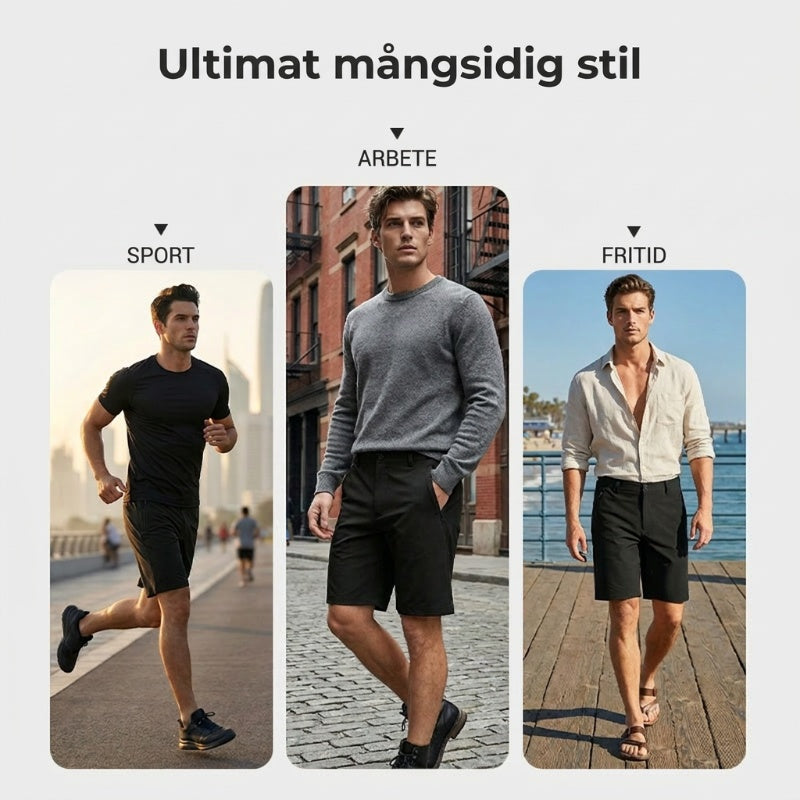 ⏳SISTA DAGEN REA 49% RABATT !!📢Herrstretch snabbtorkande golfshorts