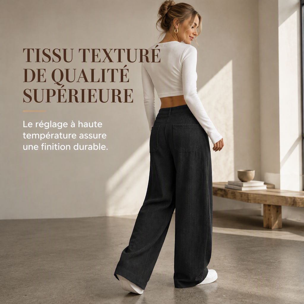 👖 Vida avslappnade byxor med ledig passform för kvinnor✨