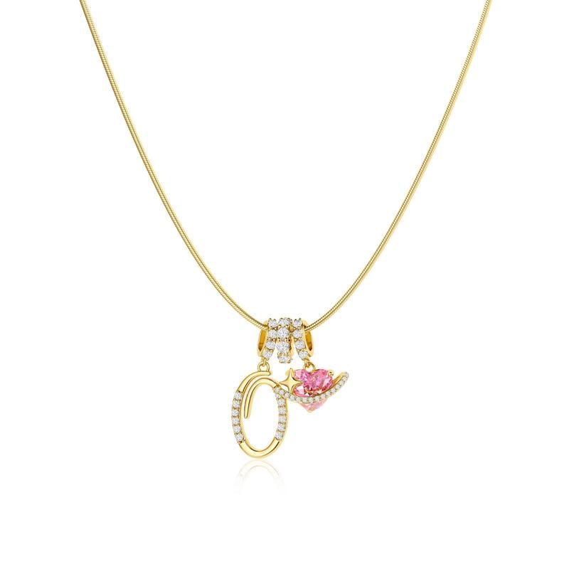 💖 SISTA DAGEN – 51 % RABATT ✨3-lagers halsband med initialer A-Z🎀 | Personligt och elegant