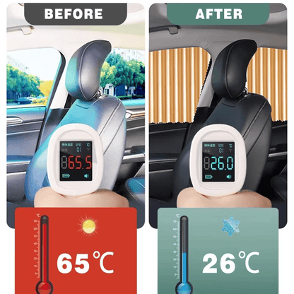 🌥️🔥Universell passform magnetisk solskydd för sidorutor🚗