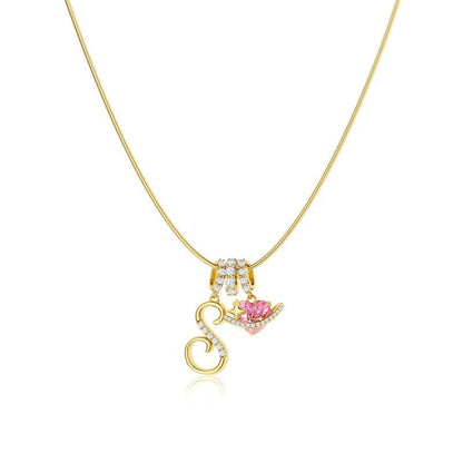 💖 SISTA DAGEN – 51 % RABATT ✨3-lagers halsband med initialer A-Z🎀 | Personligt och elegant