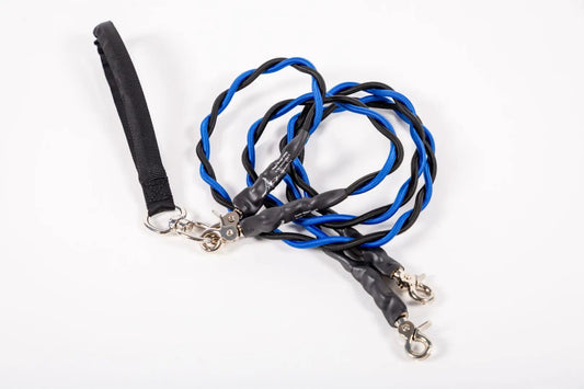 🔥Sista dagen: 50% RABATT!🔥🐕Dubbel Bungee Leash - 1:a steget träningsverktyg