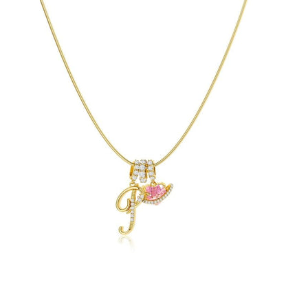💖 SISTA DAGEN – 51 % RABATT ✨3-lagers halsband med initialer A-Z🎀 | Personligt och elegant
