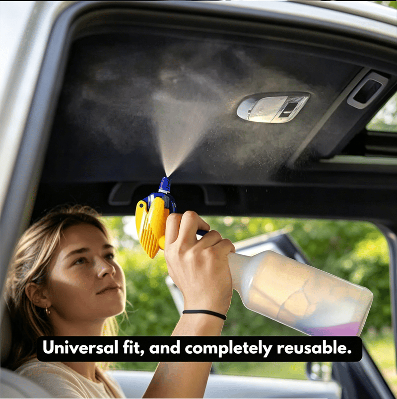 🔥🌟💦 3-pack universaladapter för 360° sprayflaska