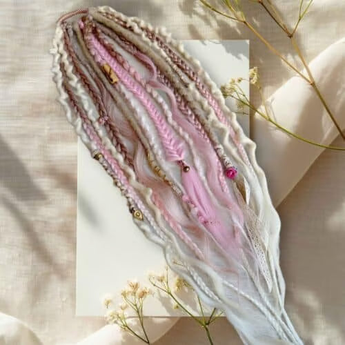 💖Sista dagen 49% rabatt 👩🏼‍🦱Direkt Boho-hästsvans