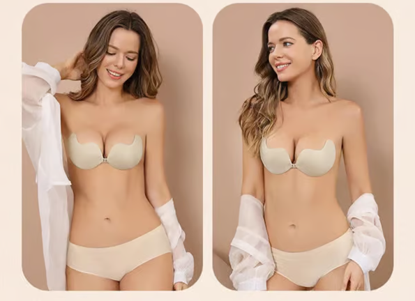 💗KÖP 1 FÅ 1 GRATIS - 2 PAR 🎁 Självhäftande push-up-BH