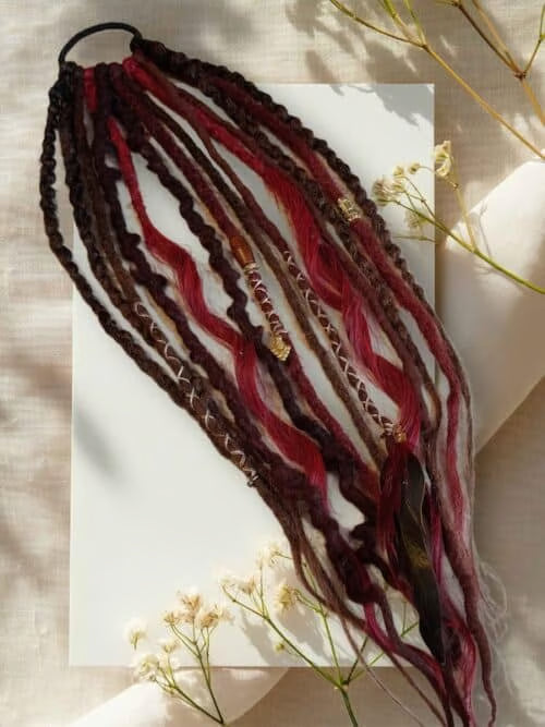 💖Sista dagen 49% rabatt 👩🏼‍🦱Direkt Boho-hästsvans