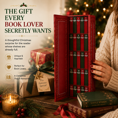 📚 49% RABATT | 25-dagars julkalender med miniböcker – Öppna, läs, häng och samla 🎄