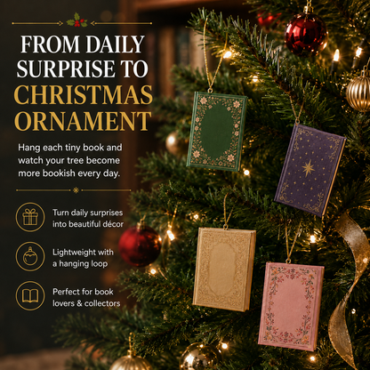 📚 49% RABATT | 25-dagars julkalender med miniböcker – Öppna, läs, häng och samla 🎄