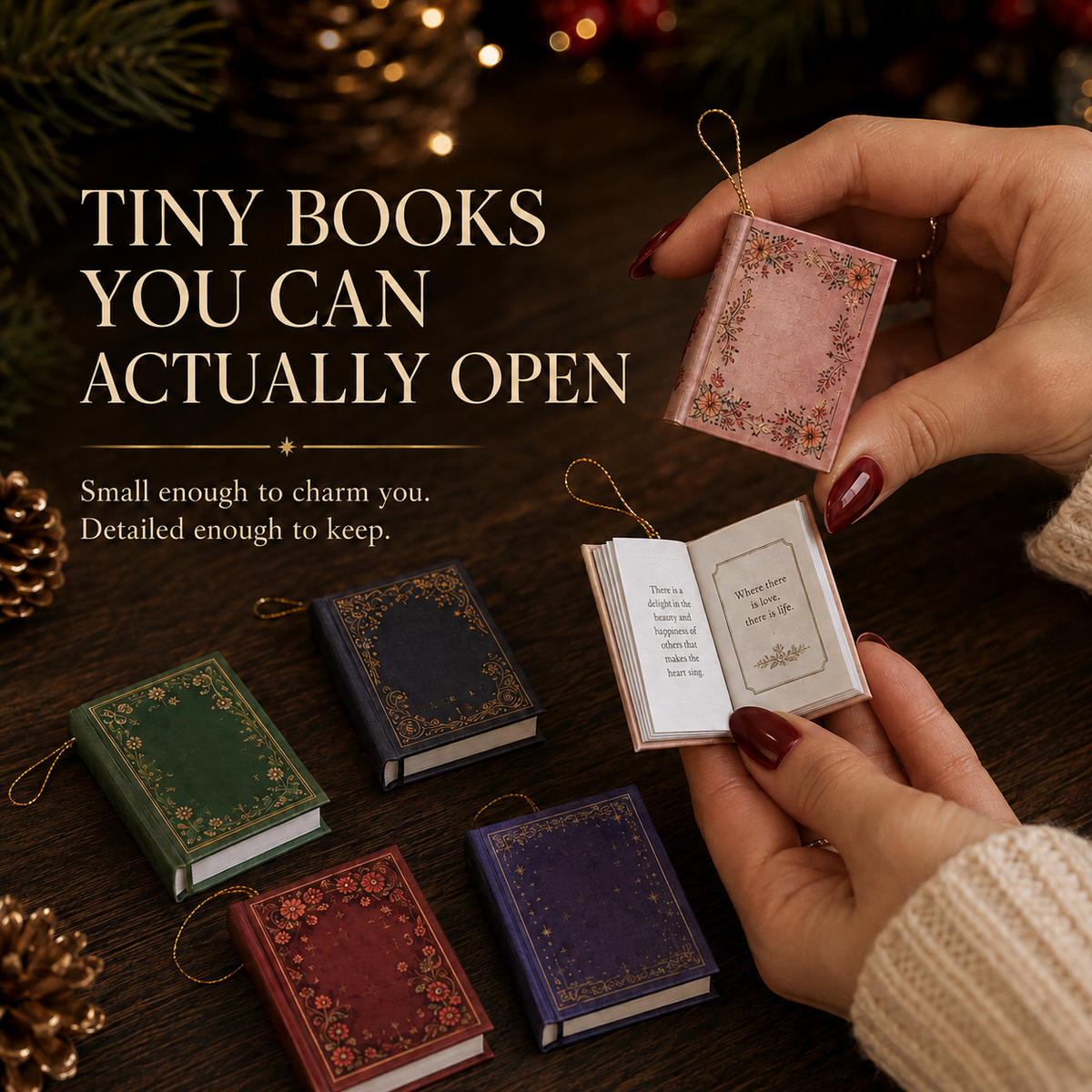 📚 49% RABATT | 25-dagars julkalender med miniböcker – Öppna, läs, häng och samla 🎄