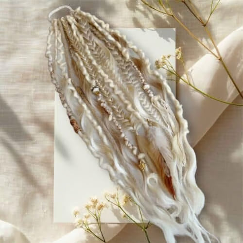 💖Sista dagen 49% rabatt 👩🏼‍🦱Direkt Boho-hästsvans