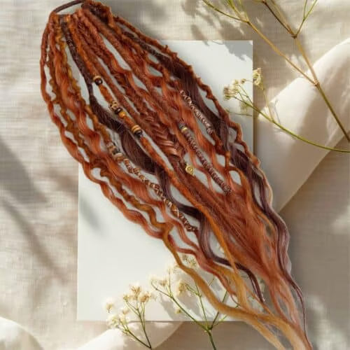 💖Sista dagen 49% rabatt 👩🏼‍🦱Direkt Boho-hästsvans