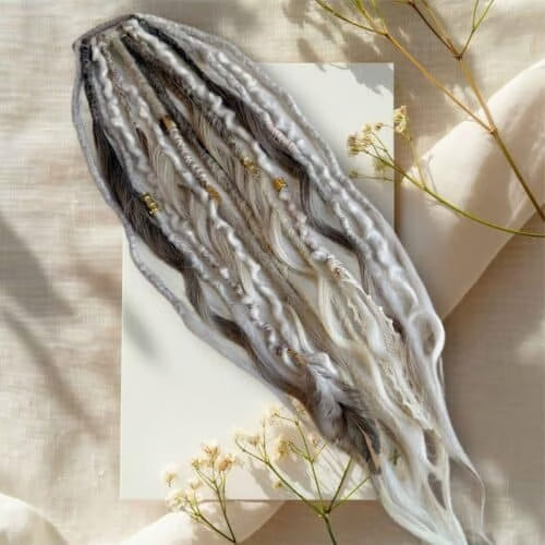 💖Sista dagen 49% rabatt 👩🏼‍🦱Direkt Boho-hästsvans