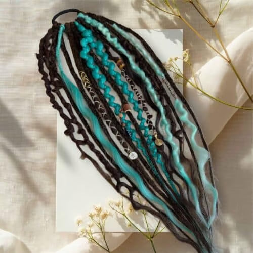 💖Sista dagen 49% rabatt 👩🏼‍🦱Direkt Boho-hästsvans