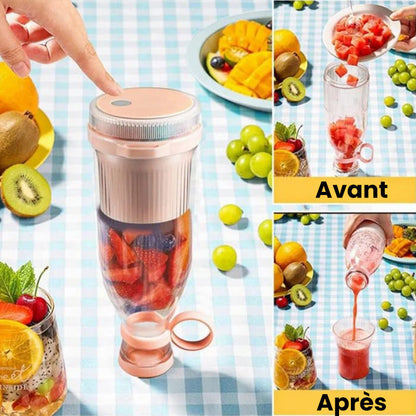 🎄 Nyårsbjudande 🎄 Bästsäljande bärbar juicepress | 🌟 Njut av färsk juice när som helst, var som helst!