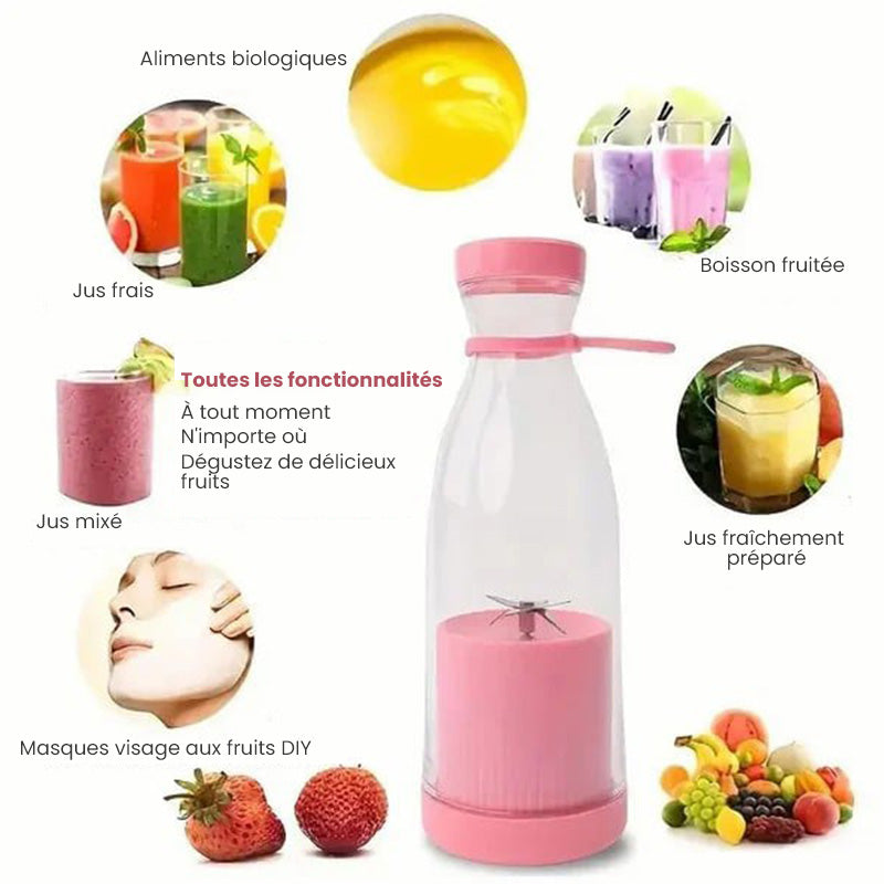 🎄 Nyårsbjudande 🎄 Bästsäljande bärbar juicepress | 🌟 Njut av färsk juice när som helst, var som helst!