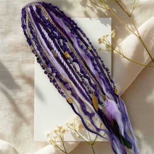 💖Sista dagen 49% rabatt 👩🏼‍🦱Direkt Boho-hästsvans