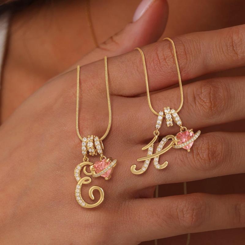 💖 SISTA DAGEN – 51 % RABATT ✨3-lagers halsband med initialer A-Z🎀 | Personligt och elegant