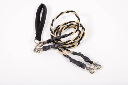 🔥Sista dagen: 50% RABATT!🔥🐕Dubbel Bungee Leash - 1:a steget träningsverktyg