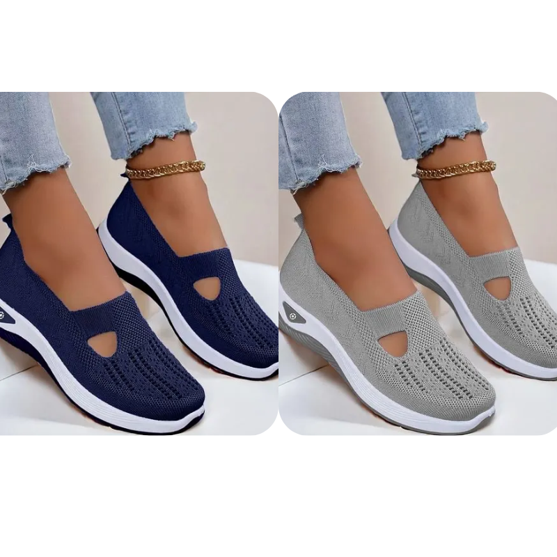 🔥Damskor, bekväma, andningsbara, halkfria ortopediska promenadskor för medelålders och äldre