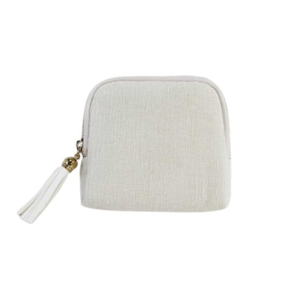 Smyckesväska med dragkedja, bärbar arrangör