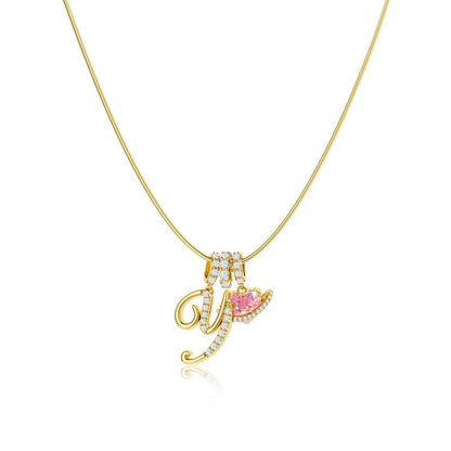 💖 SISTA DAGEN – 51 % RABATT ✨3-lagers halsband med initialer A-Z🎀 | Personligt och elegant