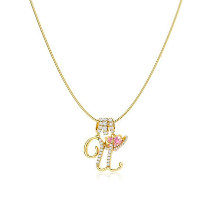 💖 SISTA DAGEN – 51 % RABATT ✨3-lagers halsband med initialer A-Z🎀 | Personligt och elegant