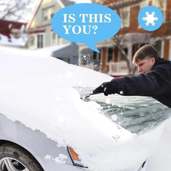 ❄️ ENDAST UNDER BEGRÄNSAD TID 50% RABATT! ☀️ Vindruteskydd mot snö och frost med spegelskydd – multifunktion, magnetisk, universell passform 🚗