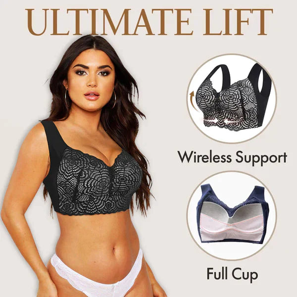 ⏳Tidsbegränsad 50% rea⏳Ultimate Lift Stretch Full Shape Seamless Spetsbehå (3 st)