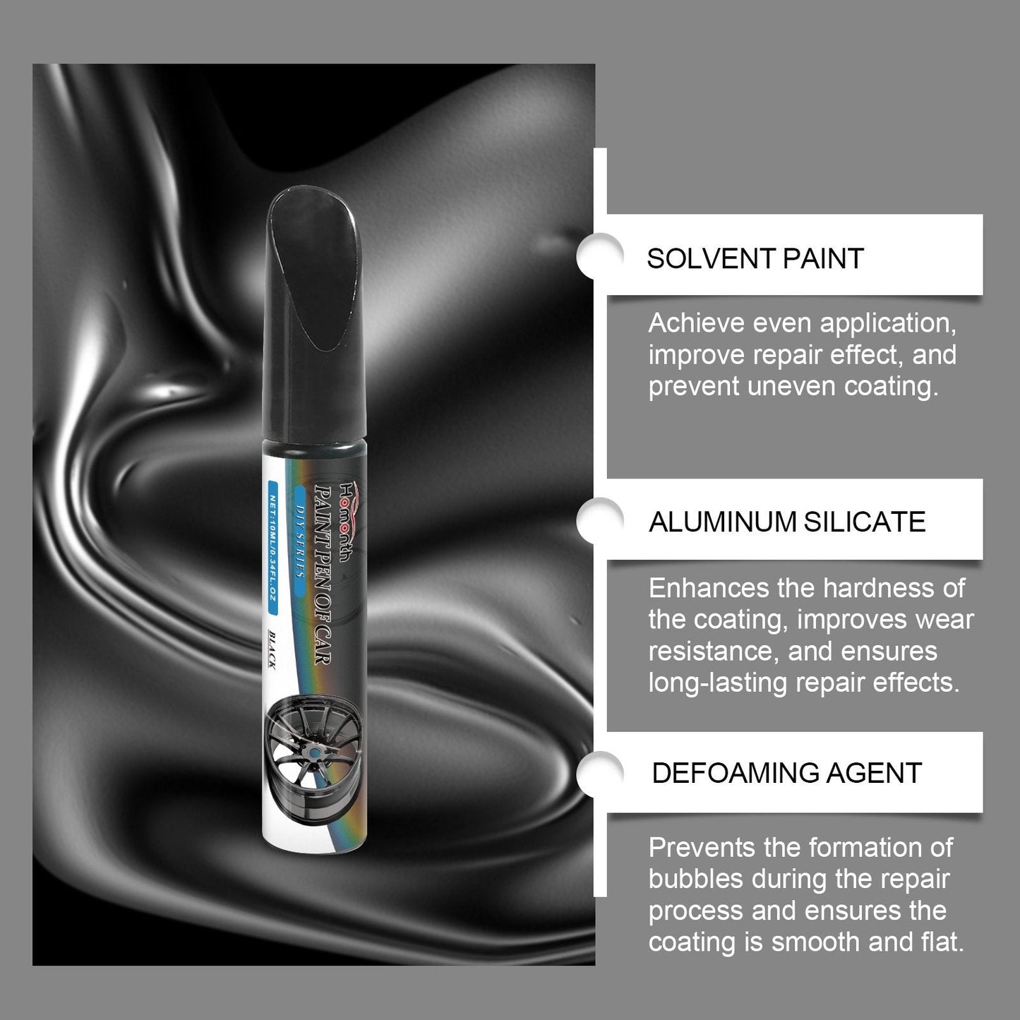 🏆 Sista dagens specialpris 🚗 50% RABATT! Magic Car Scratch Repair Pen – Fixar repor på fälgen på några minuter. Permanent, droppfri formula. Inkluderar klarlack. ✨🔧