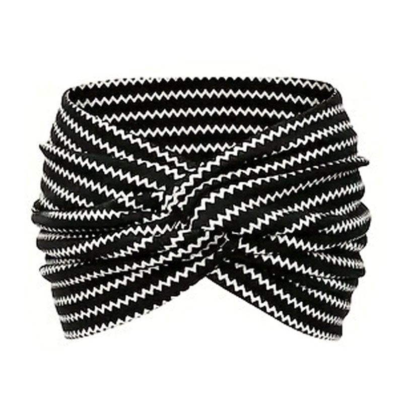 Boho-stil & paisleymönstrat hårband Brett elastiskt hårband