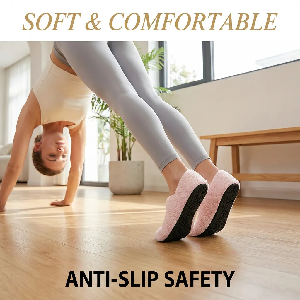 🏡 Husskor – Slip-on-tofflor för inomhusbruk