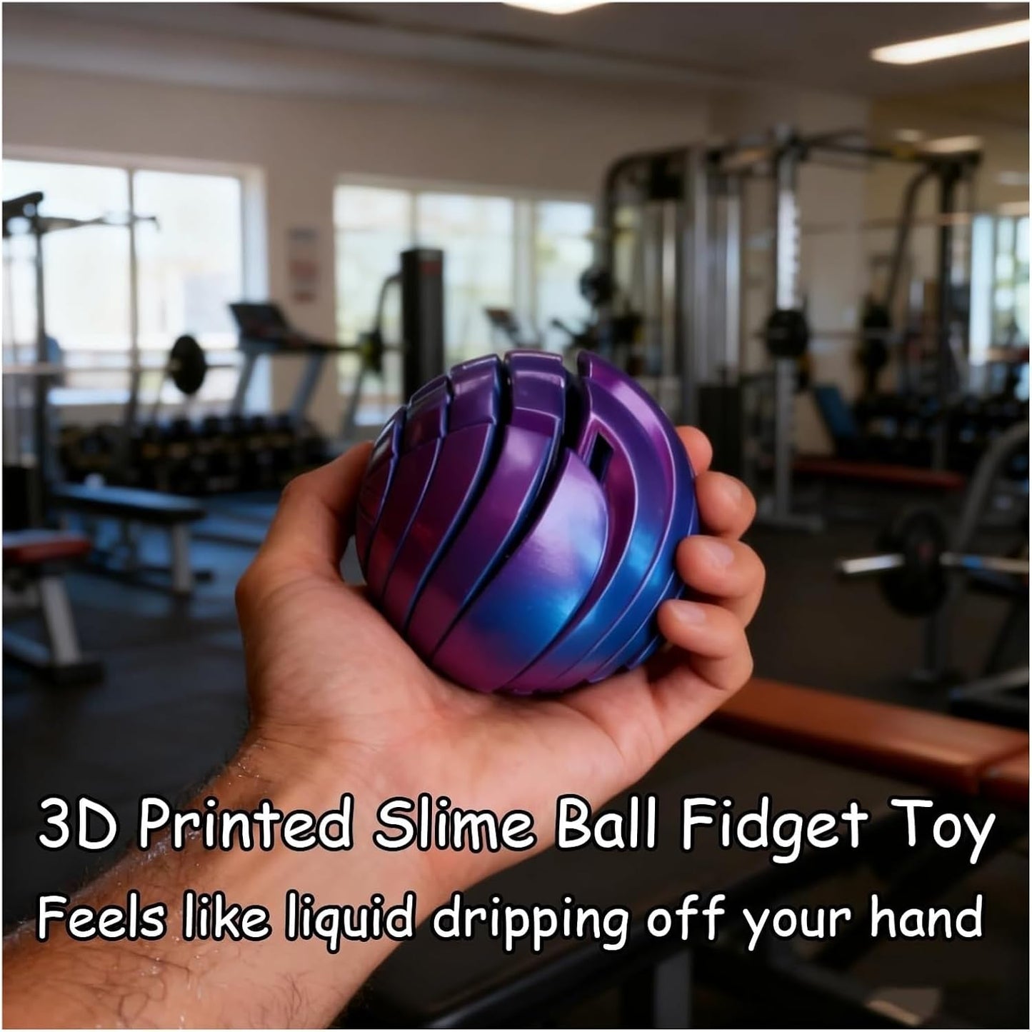 🎁🎅Julspecialerbjudande – 50 % rabatt🥹3D-printad slimboll, fidget-leksak