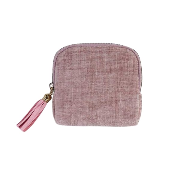 Smyckesväska med dragkedja, bärbar arrangör