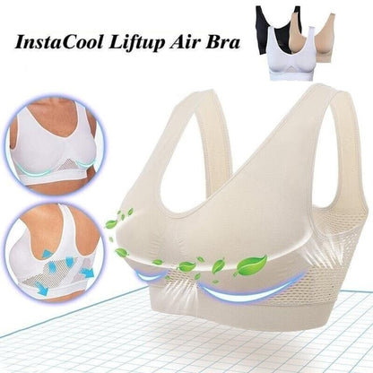 😍KÖP 1 FÅ 1 GRATIS🔥Stor rea 49% rabatt🔥Andningsbar Cool Liftup Air-bh😀