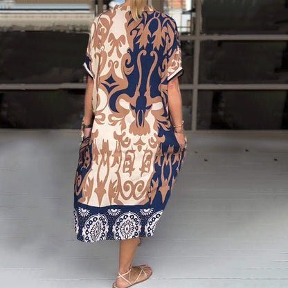（Köp 2 och få fri frakt）Amelia | Boho Magtäckande klänning