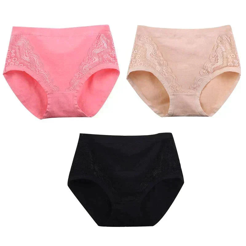🔥⏰Köp 2 få 1 gratis🔥2026 Plus Size High Waist läckagesäkra bomullstrosor