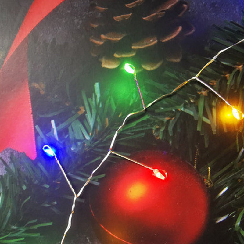 Koppartråd smällare ljusslinga🎁