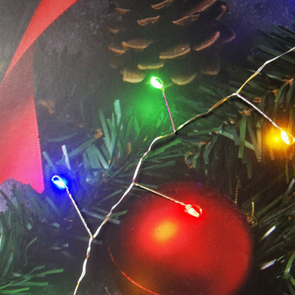 Koppartråd smällare ljusslinga🎁