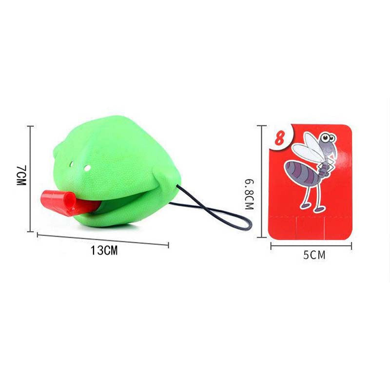 Groda tunga mask spel