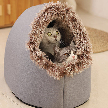 💥 Hot försäljning 🐾 OFFWinter Warm Pet Cave säng