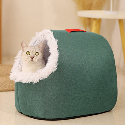 💥 Hot försäljning 🐾 OFFWinter Warm Pet Cave säng