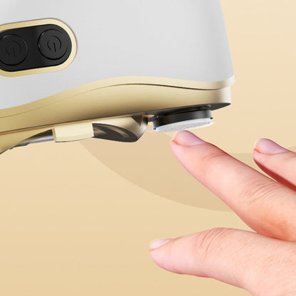 🔥⏰50 % RABATT!!!🔥💅 2-I-1 NAGELSET - Elektrisk Nagelklippare & Polerare, Laddbar och Vattentålig för Hemmabruk 🛁📦