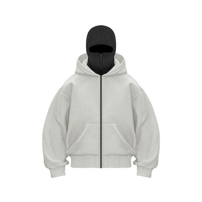 🔥50% rabatt👁️‍🗨️Ninja-hoodie med dragkedja för män och kvinno