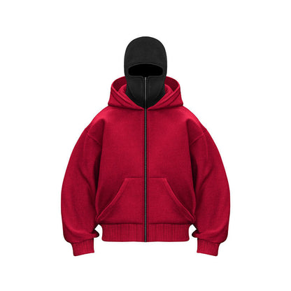 🔥50% rabatt👁️‍🗨️Ninja-hoodie med dragkedja för män och kvinno
