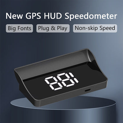 Head-Up Display (HUD) – GPS för bilen med digital hastighetsmätare
