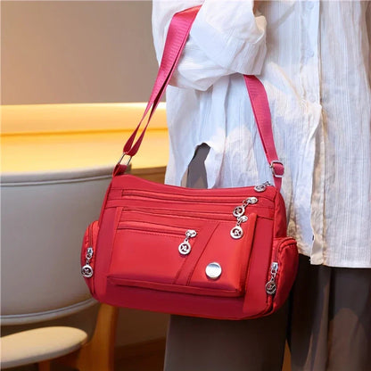 Nylon Axelväska För Kvinnor/Nylon shoulder bag for women